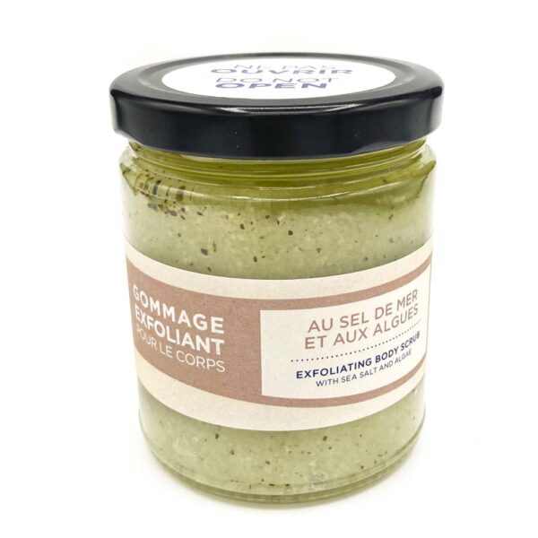 Gommage exfoliant pour le corps au sel de mer