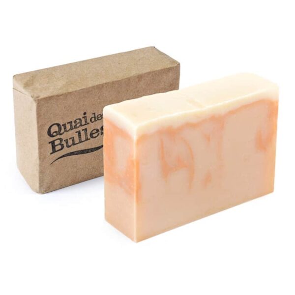 Savon «Le petit Lorain» (bulles et jus d'orange)