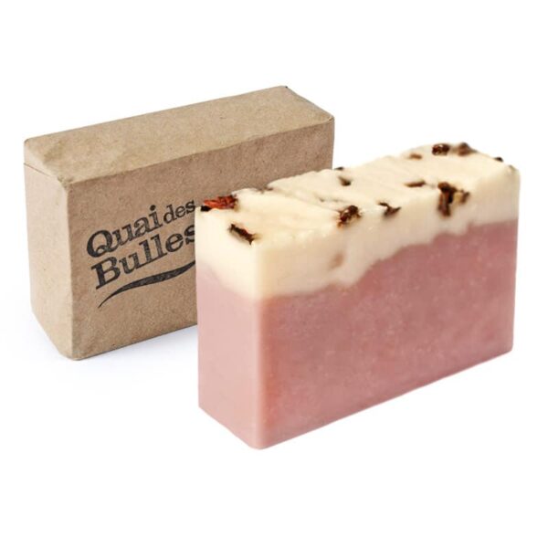 Savon à la rose et au miel