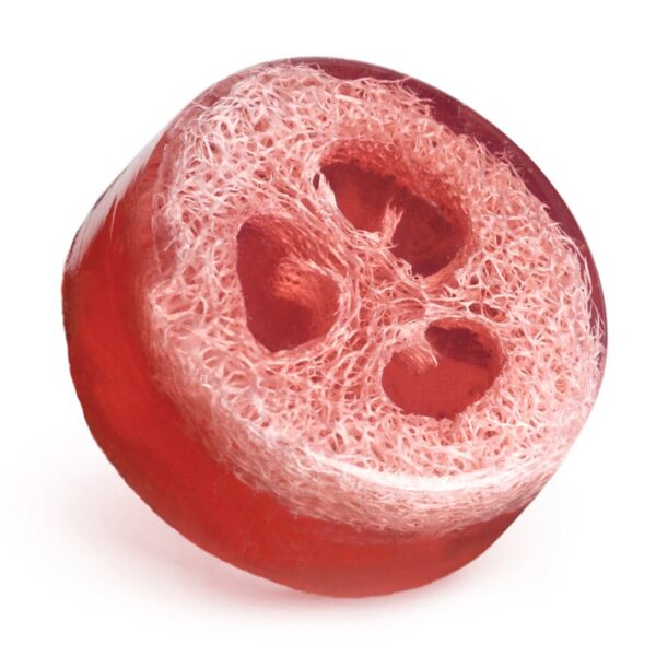 Savon glycériné luffa au fruit de la passion