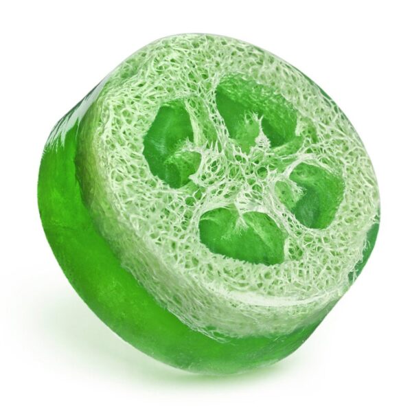 Savon glycériné luffa à la pomme