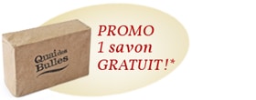 Promo 1 savon gratuit