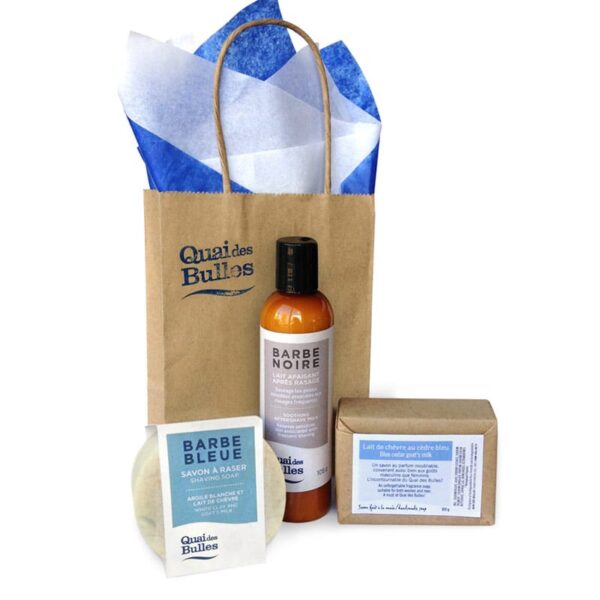 Ensemble produits corporels pour homme - personnalisable
