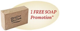 1 free soap Promotion