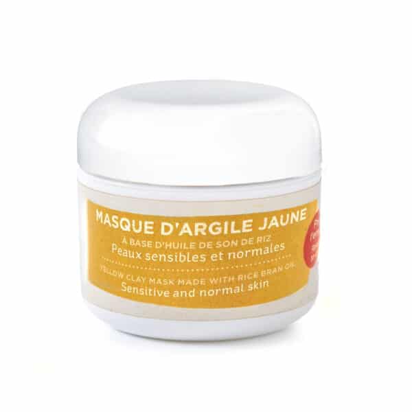 Masques faciaux à base d'argile prêts à l'emploi