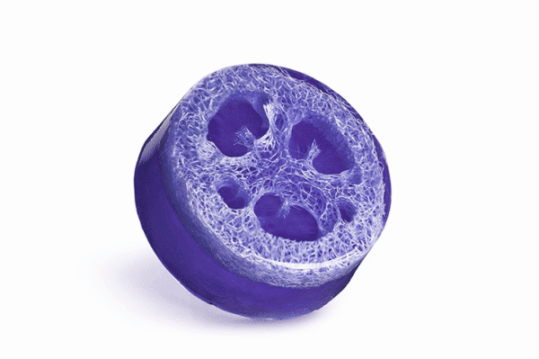 Savon glycériné luffa raisin