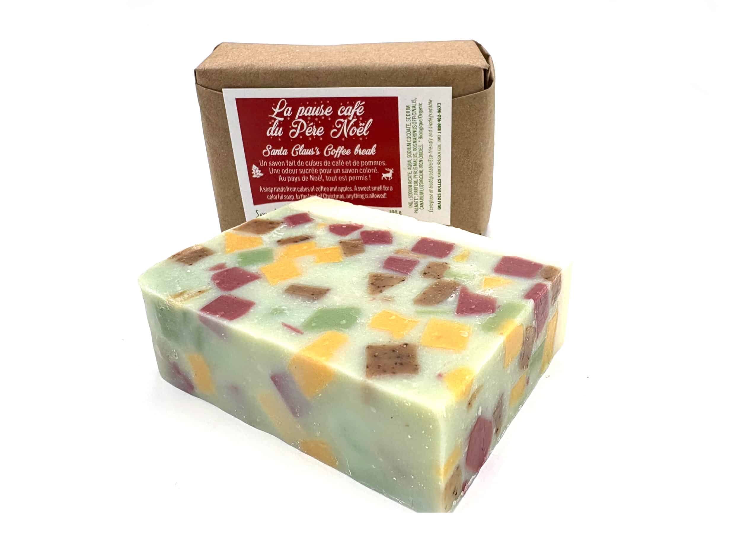 Savon la pause café du Père Noël